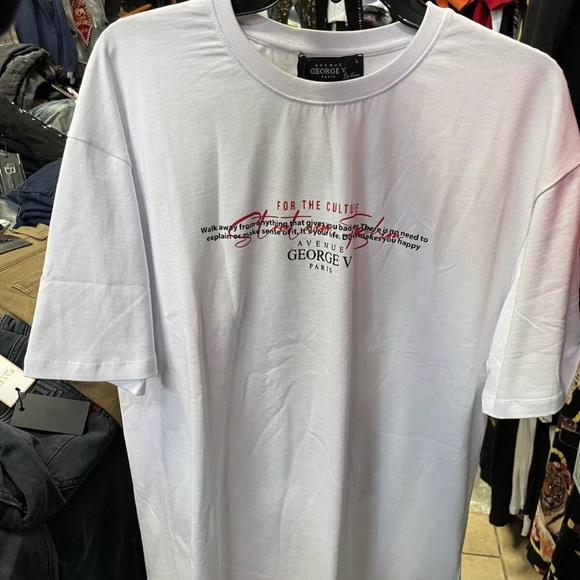 George V Paris T- Shirt For The Culture Size XL - Picture 1 of 2